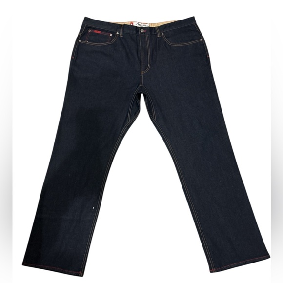 Men’s Mountain Khakis Dark Wash Jeans 42x30 - Picture 1 of 4